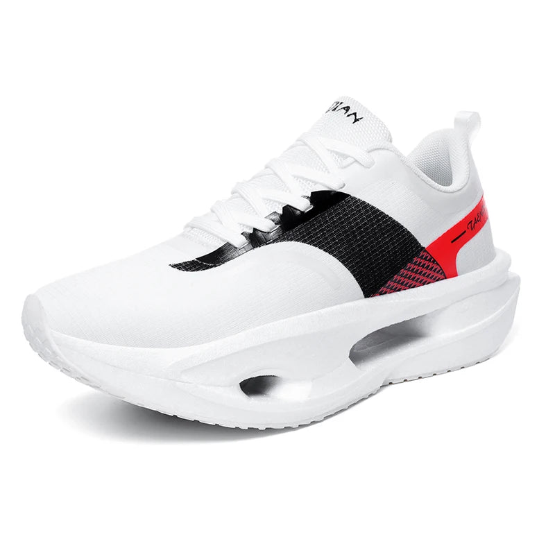 2026 NEW LEAO Minimal Sneaker Track Trail Fabric Air Mesh Athletic Low-top Lace up Sport Light-weight Breathable Men's Road