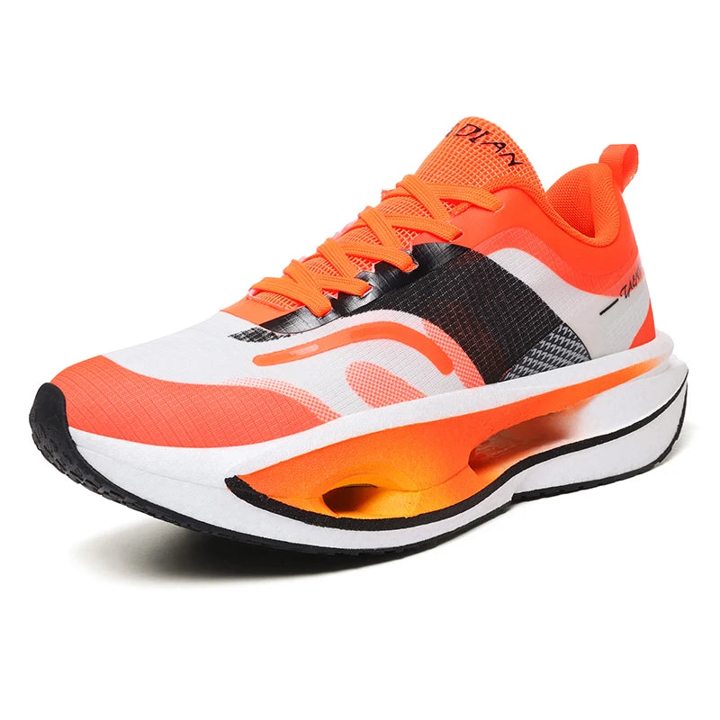 2026 NEW LEAO Minimal Sneaker Track Trail Fabric Air Mesh Athletic Low-top Lace up Sport Light-weight Breathable Men's Road