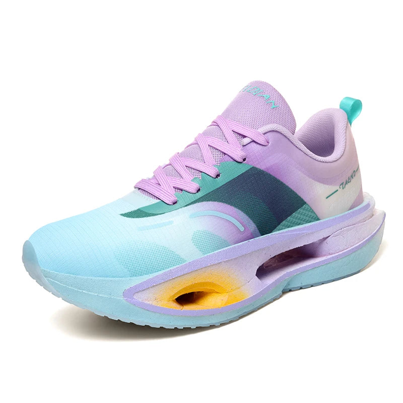 2026 NEW LEAO Minimal Sneaker Track Trail Fabric Air Mesh Athletic Low-top Lace up Sport Light-weight Breathable Men's Road